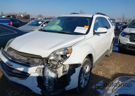 2016 Chevrolet Equinox Lt z USA, uszkodzony, nr VIN 2GNALCEK4G6186481